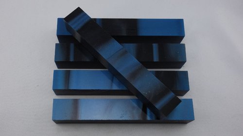 Acryl Pen Blanks indigoblau schwarz durchzogen